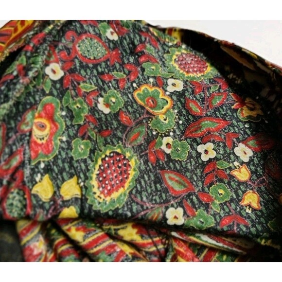 Vintage Ultra Dress Blouse Size 12 Design Buttons Padded Shoulders Back Tie... - Picture 8 of 9